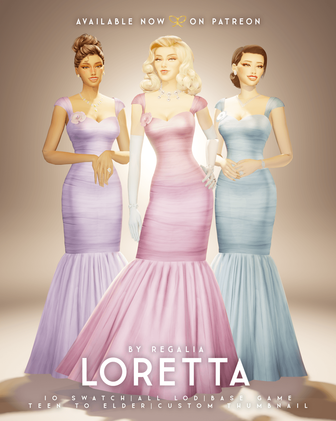 Скриншот мода Платье Loretta Dress